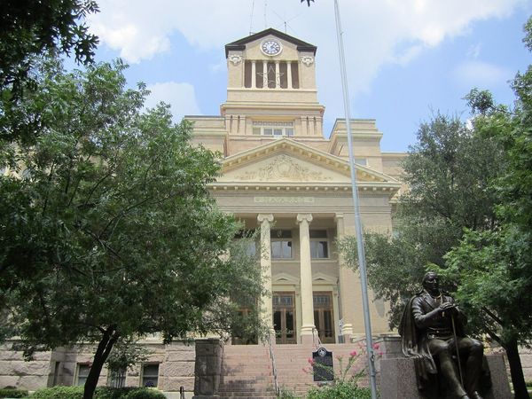 Navarro County Courthouse in Corsicana, Texas