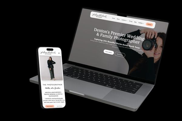 Photography Website Example