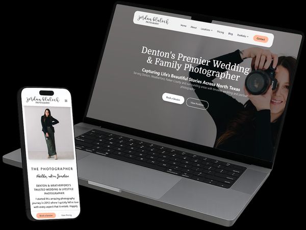 Photography Website Example