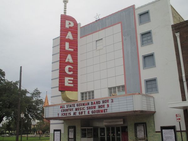 Palace Theatre in downtown Seguin, Texas